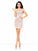 Satin Cocktail Celia Homecoming Dresses Sheath/Column One-Shoulder Beading Sleeveless Short Elastic Woven Dresses