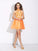 A-Line/Princess High Neck Ruffles Sleeveless Short Net Dresses Homecoming Dresses Uerica