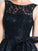 A-Line/Princess Selena Lace Homecoming Dresses Scoop Sleeveless Sash/Ribbon/Belt Short/Mini Dresses